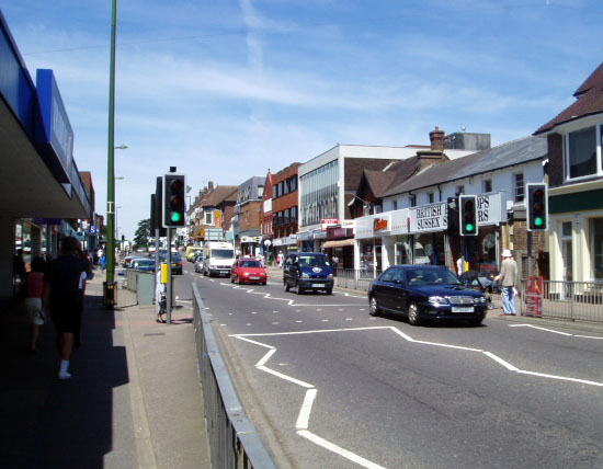 Professional House Clearance Haywards Heath Shopping Centre.