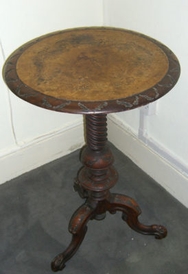 Antique Chippendale Tea Table discovery during Burgess Hill clearance